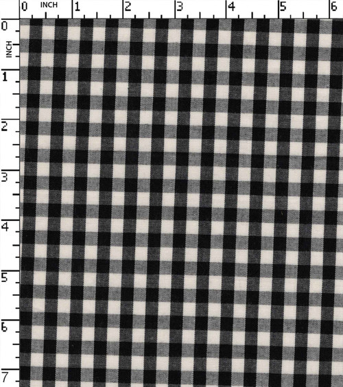 100% Cotton Yarn Dyed Plain 5Mm Gimgham Check