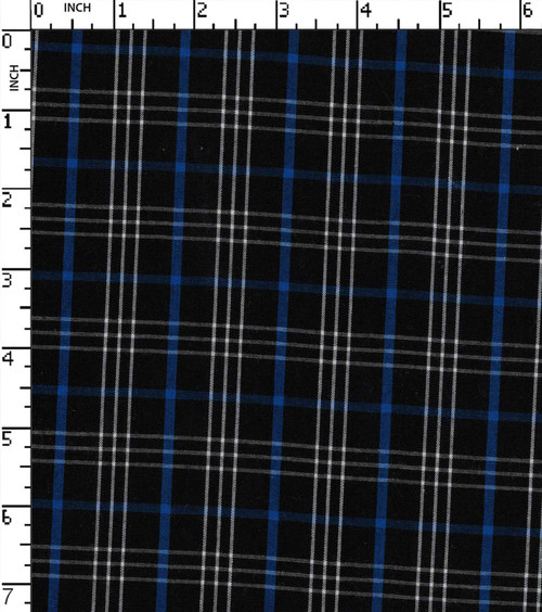 100% Cotton Yarn Dyed Plain Small Check