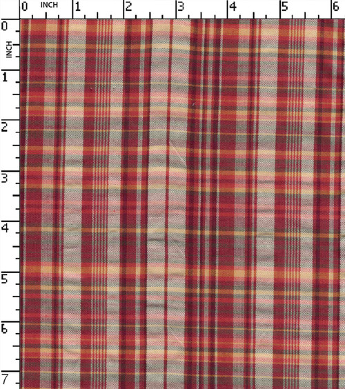 100% Cotton Yarn Dyed Plain Big Check