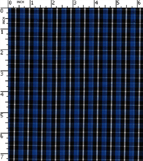 100% Cotton Yarn Dyed Plain Small Check