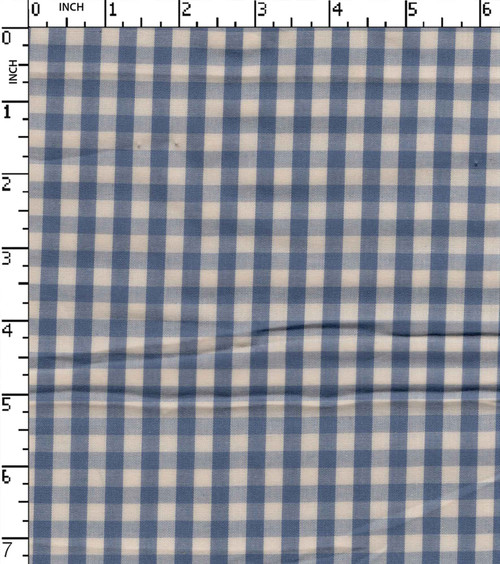 100% Cotton Yarn Dyed Plain Small Check