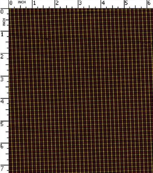 100% Cotton Yarn Dyed Plain Mini Check