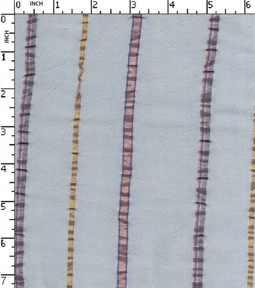 100% Viscose Yarn Dyed Crepe Stripe