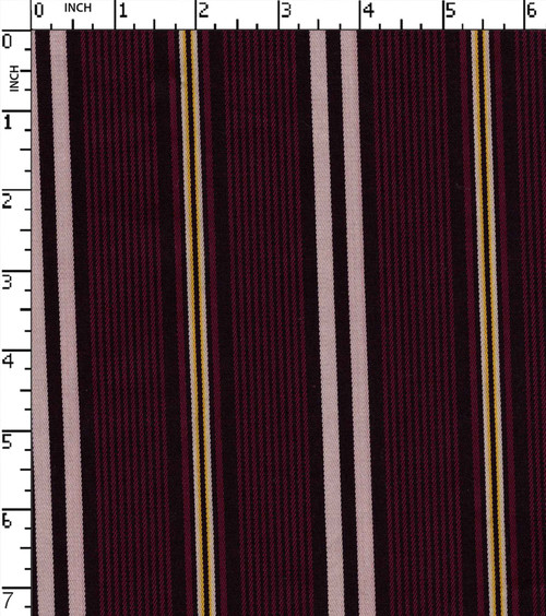 100% Cotton Yarn Dyed Twill Pencil Stripe