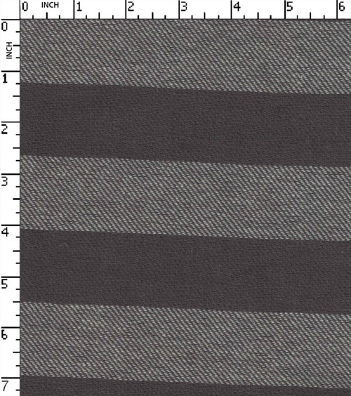 100% Cotton Yarn Dyed Twill Horizontal Stripe