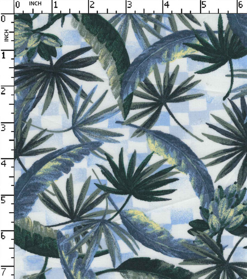 97% Cotton 3% Lycra Printed Plain Leaf