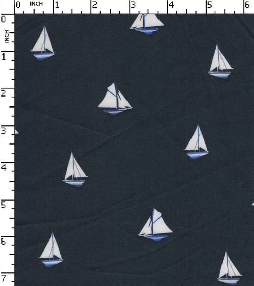 97% Cotton 3% Lycra Printed Plain Boat