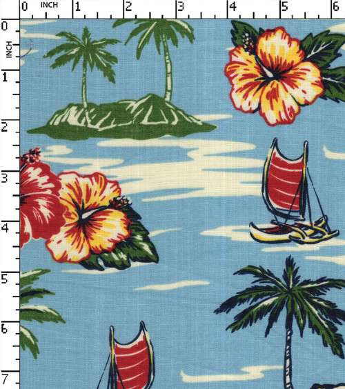 100% Cotton Printed Plain Sceneary