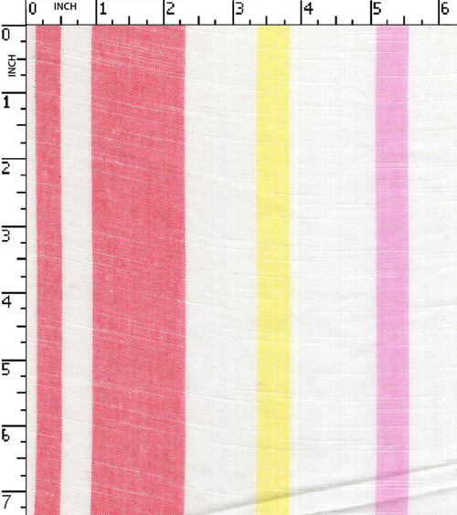 100% Cotton Yarn Dyed Plain Uneven Stripe