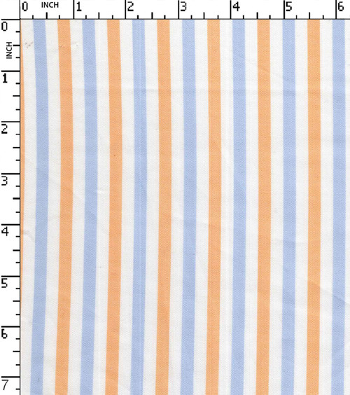 100% Cotton Yarn Dyed Oxford 5Mm Stripe
