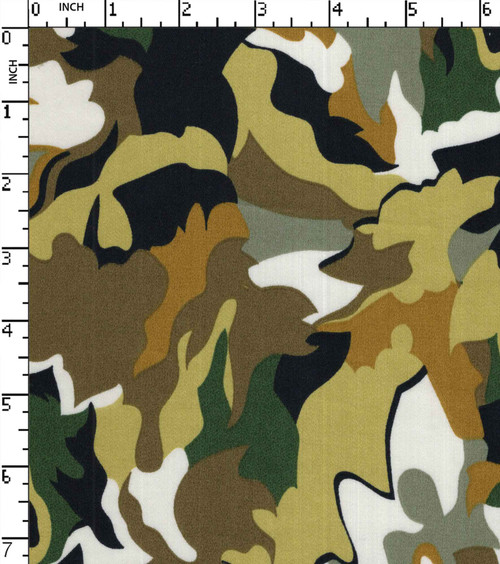 100% Cotton Printed Satin Abstract