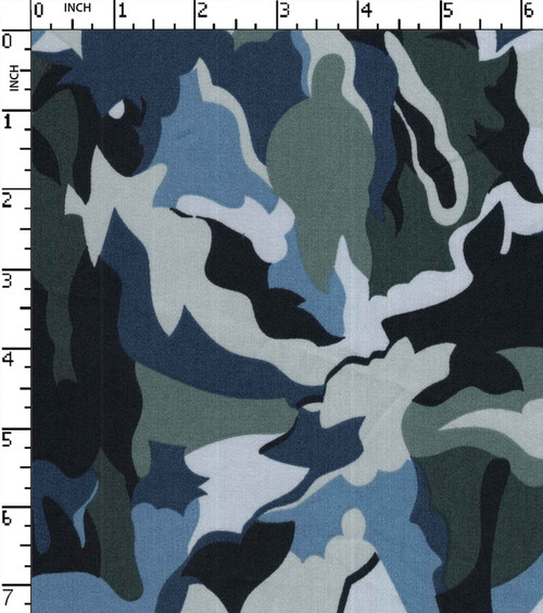 100% Cotton Printed Satin Abstract