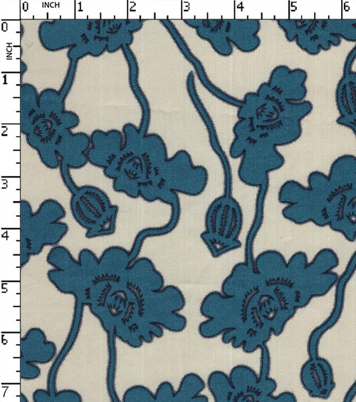 100% Cotton Printed Satin Floral