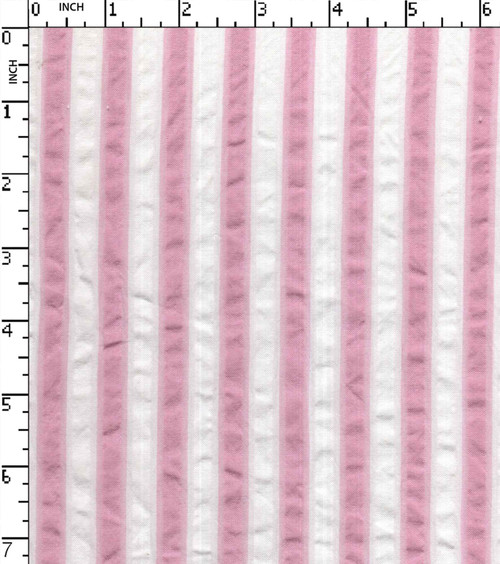 100% Cotton Yarn Dyed Seersucker Uneven Stripe