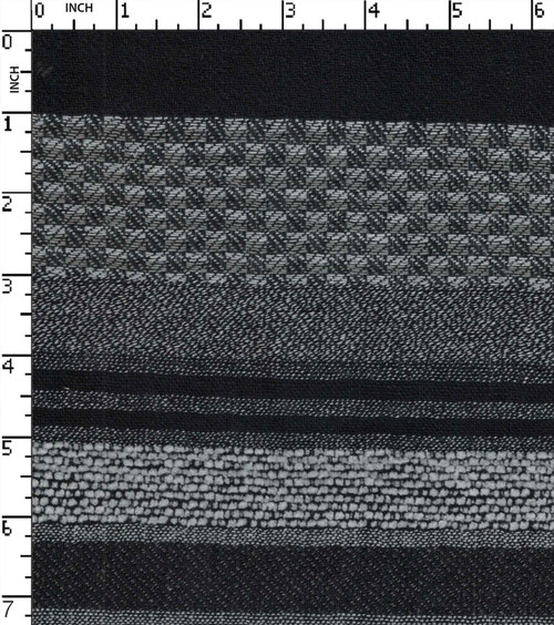 100% Cotton Yarn Dyed Dobby Thik Thin  Horizontal Stripe