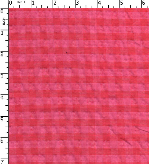100% Cotton Yarn Dyed Seersucker Small Checks