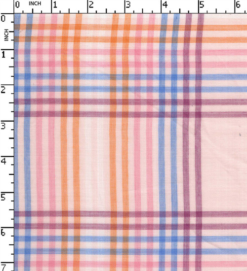 100% Cotton Yarn Dyed Plain  Big Checks