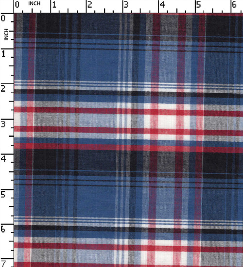 100% Cotton Yarn Dyed Plain  Big Checks