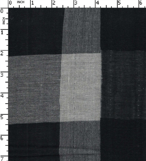 100% Cotton Yarn Dyed Double Cloth Big Check