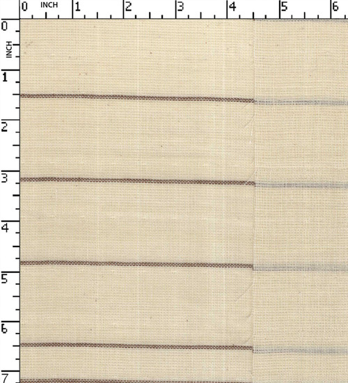 100% Cotton Yarn Dyed Double Cloth Uneven Stripe
