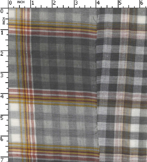 100% Cotton Yarn Dyed Double Cloth Big Check