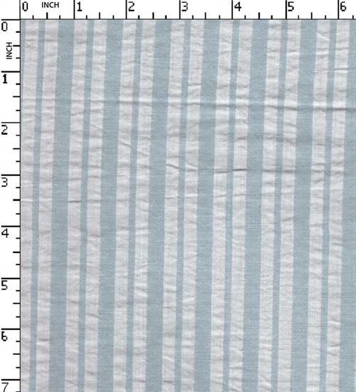 100% Cotton Yarn Dyed Seersucker Uneven Stripe