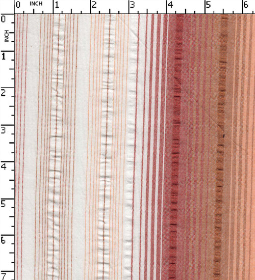 100% Cotton Yarn Dyed Seersucker Uneven Stripe