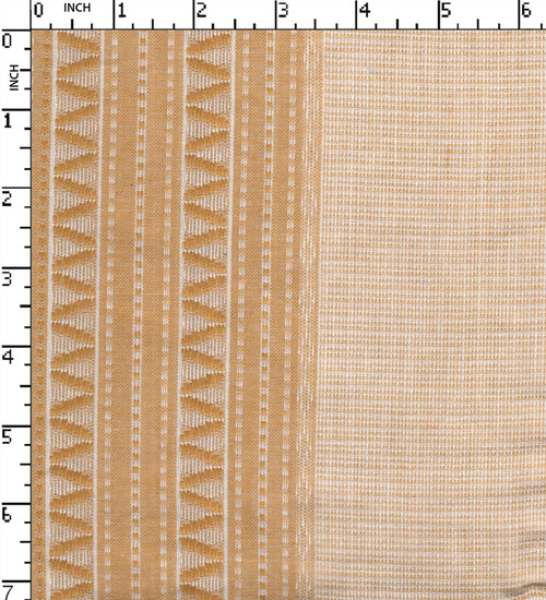 100% Cotton Yarn Dyed Jacquard Uneven Stripe