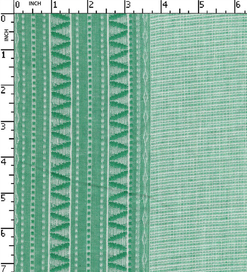 100% Cotton Yarn Dyed Jacquard Uneven Stripe