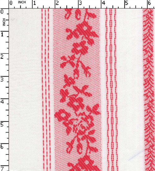 100% Cotton Yarn Dyed Jacquard Uneven Stripe