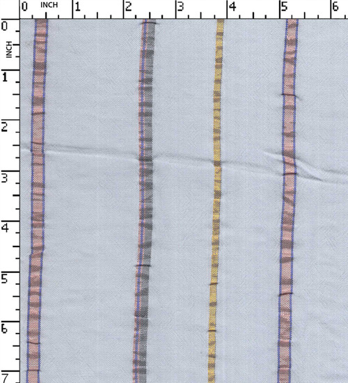 Viscose Lurex Yarn Dyed Plain Thin Thick Stripe