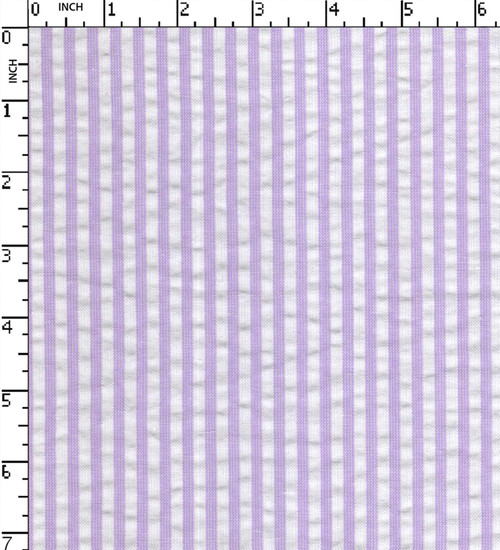 Cotton Polyester Yarn Dyed Seersucker 3Mm Stripe