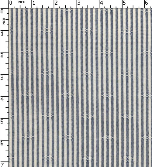 100% Cotton Yarn Dyed Dobby 2Mm Stripe