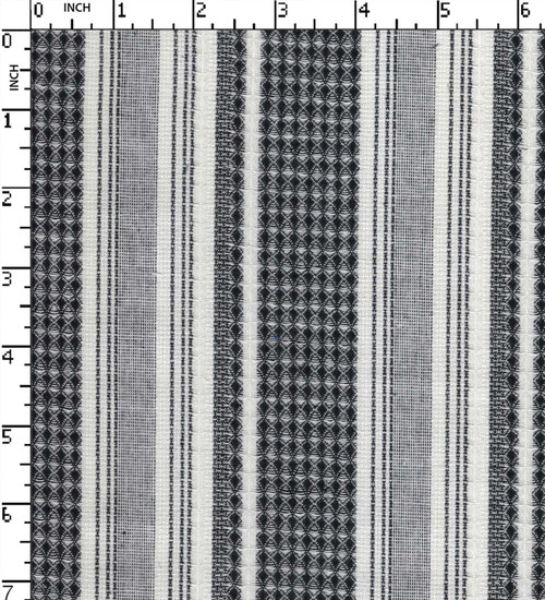 100% Cotton Yarn Dyed Dobby Uneven Stripe