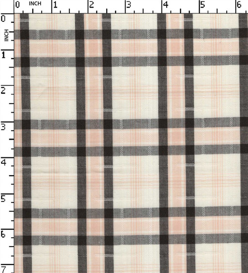 100% Cotton Yarn Dyed Dobby Big Check