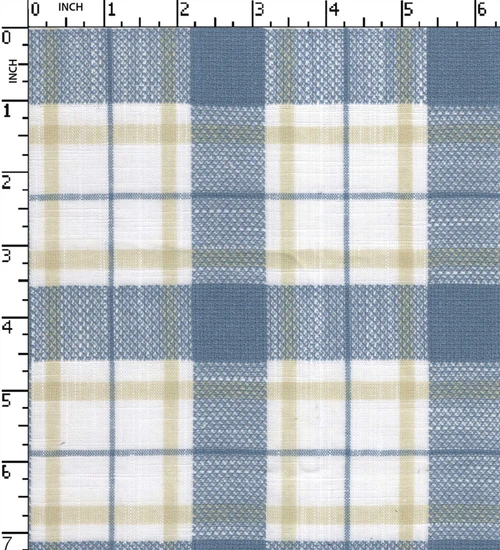 100% Cotton Yarn Dyed Dobby Big Check