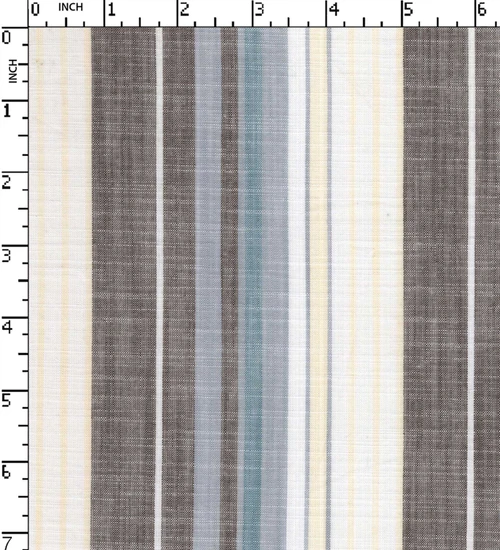 100% Cotton Yarn Dyed Plain Uneven Stripe