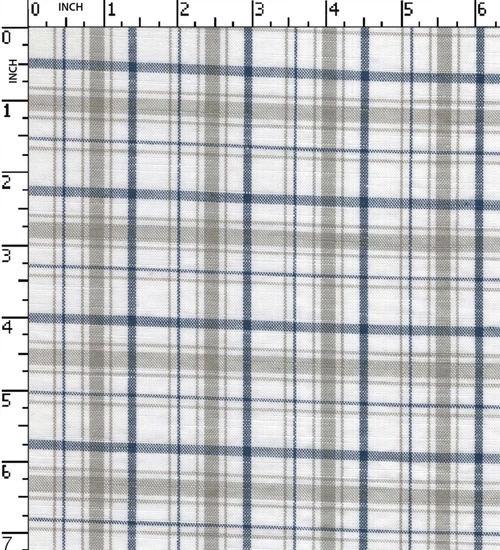 100% Cotton Yarn Dyed Oxford Medium Check