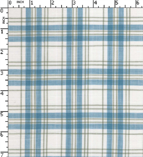 100% Cotton Yarn Dyed Plain Medium Check