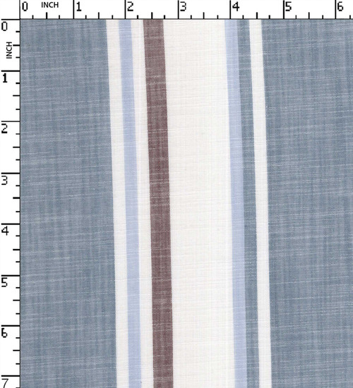 100% Cotton Yarn Dyed Plain Uneven Stripe