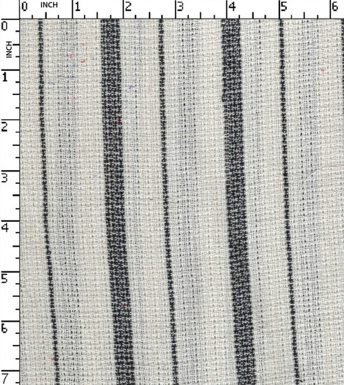 100% Cotton Yarn Dyed Matty Uneven Stripe