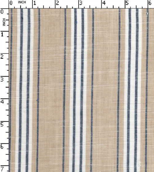 100% Cotton Yarn Dyed Plain Thin Thick Stripe Slub