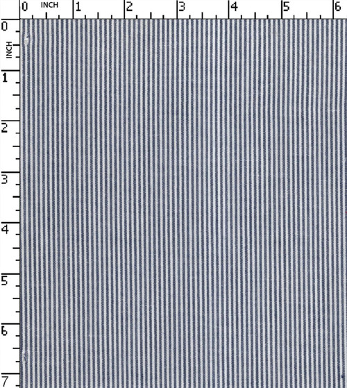 100% Cotton Yarn Dyed Plain Pin Stripe