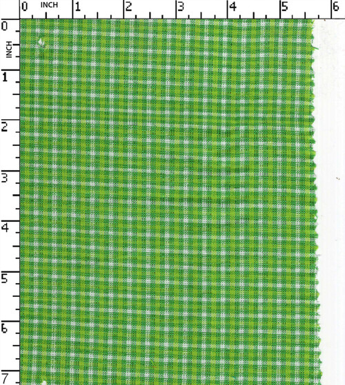 Cotton Lurex Yarn Dyed Plain Gingham Check