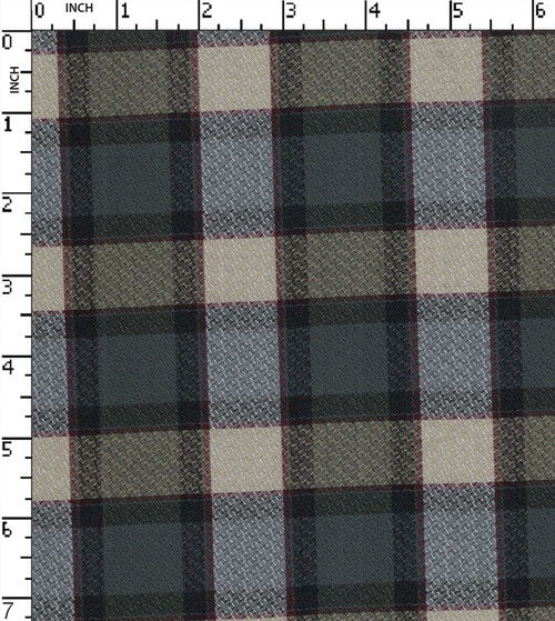 Cotton Polyester Yarn Dyed Dobby Small Check