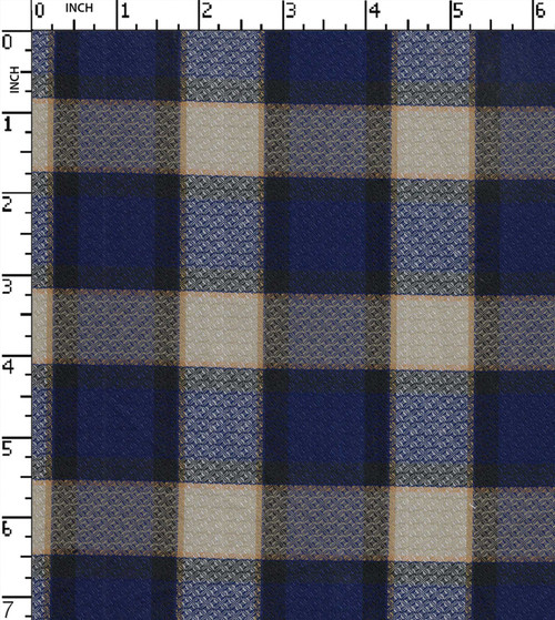 Cotton Polyester Yarn Dyed Dobby Small Check