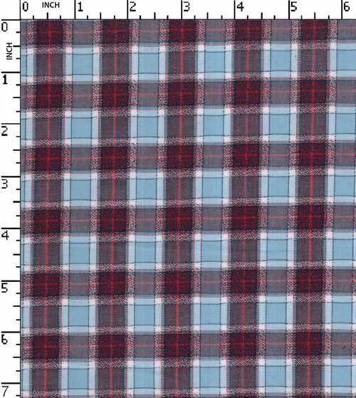 100% Cotton Yarn Dyed Dobby Small Check