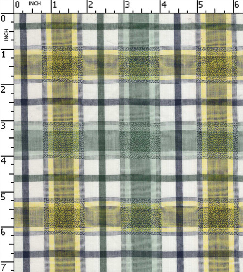 100% Cotton Yarn Dyed Dobby Big Check