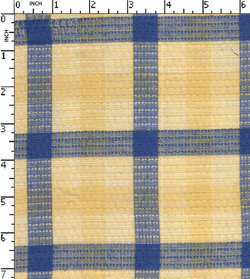 100% Cotton Yarn Dyed Dobby Big Check