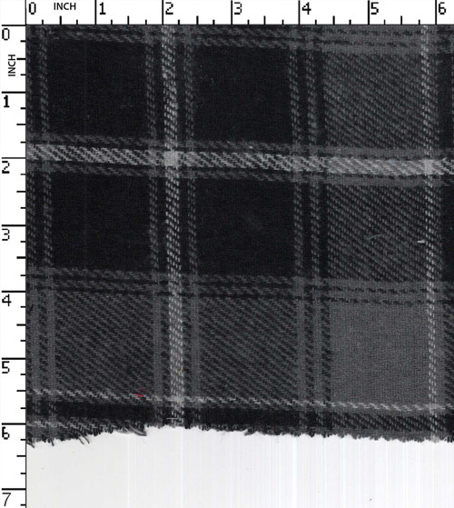 Cotton Polyester Yarn Dyed Twill Big Check